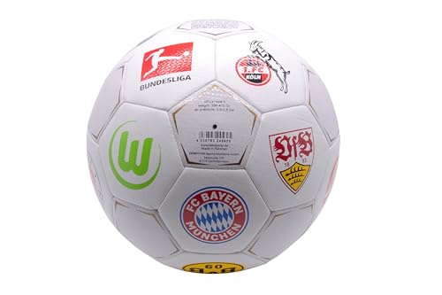 Derbystar Bundesliga Clublogo Pro Trainingsball Größe 5
