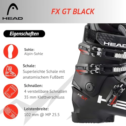 HEAD FX GT Skischuhe All-Mountain Damen Herren Flex 50-70
