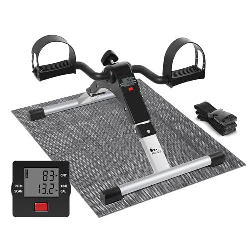 Minibike Heimtrainer mit LCD-Monitor und Widerstandsstufen