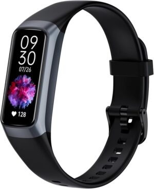 MORELOCO Fitness Tracker mit AMOLED Display und Schlaftracking