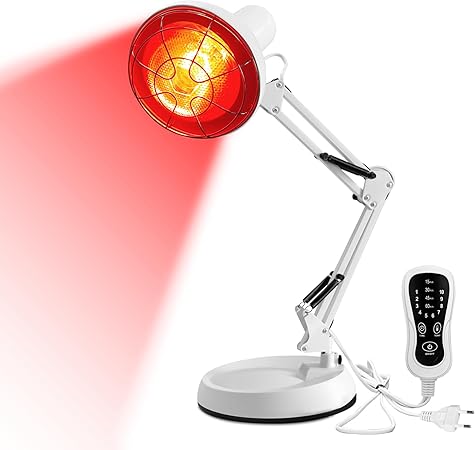 150W Infrarotlampe mit 10 Temperaturstufen und Timer