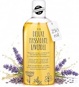 Lavendel Massageöl für Entspannung und wärmende Muskelentspannung