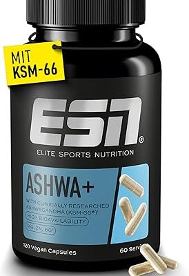 ESN Ashwa+ Ashwagandha Kapseln mit Magnesium und Vitamin B6