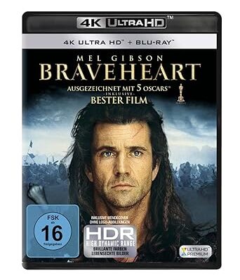 Braveheart 4K Ultra HD + Blu-ray 2D