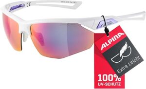 ALPINA NYLOS HR Sportbrille verspiegelt mit UV-Schutz