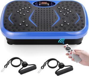 TLGREEN Vibrationsplatte mit 99 Stufen und 5 Programmen