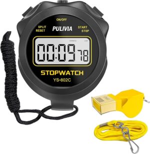 PULIVIA Digitale Stoppuhr für Training und Schwimmen