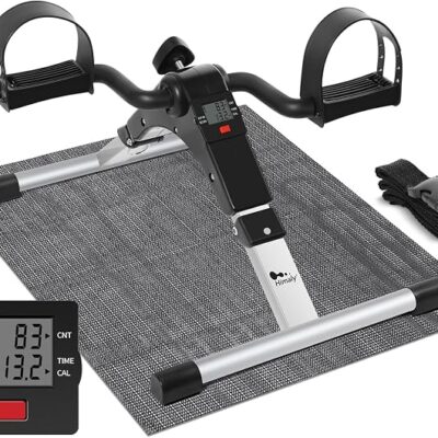Minibike Heimtrainer mit LCD-Monitor und Widerstandsstufen
