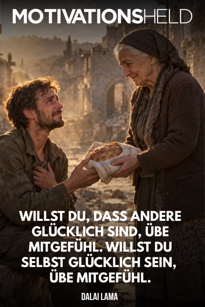 Dalai Lama Zitat über Mitgefühl