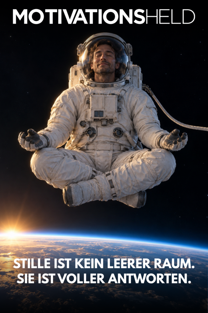 Stille ist kein leerer Raum. Sie ist voller Antworten.
